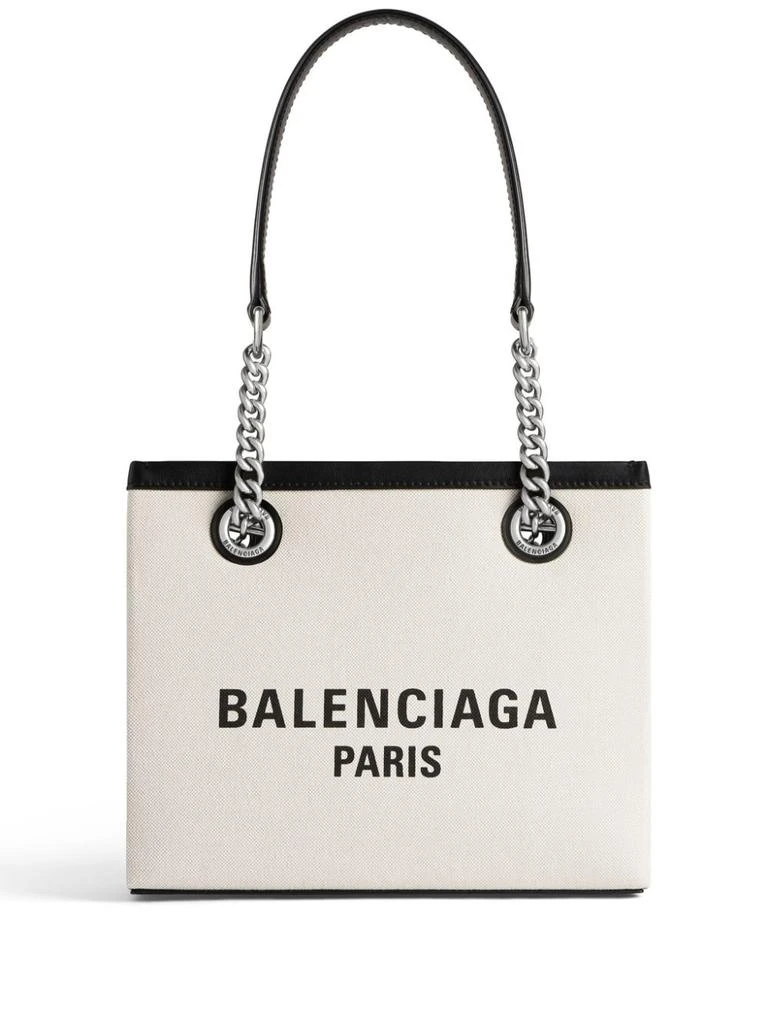 商品Balenciaga|BALENCIAGA - Duty Free Small Canvas Tote Bag,价格¥12149,第1张图片