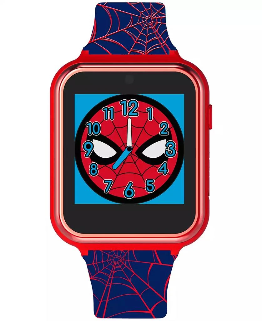 商品Accutime|Kid's Spiderman Black Silicone Strap Smart Watch 46x41mm,价格¥279,第1张图片