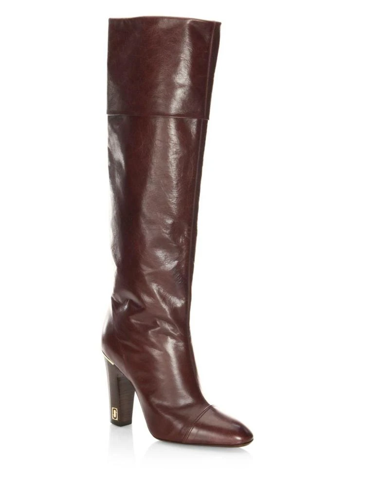 商品Marc Jacobs|Ann Leather Knee-High Boots,价格¥2925,第1张图片