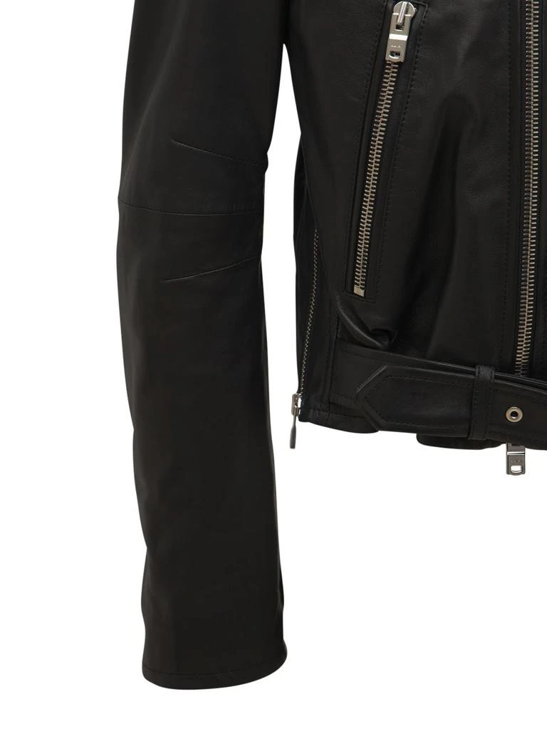 商品AMIRI|Leather Biker Jacket,价格¥10645,第5张图片详细描述
