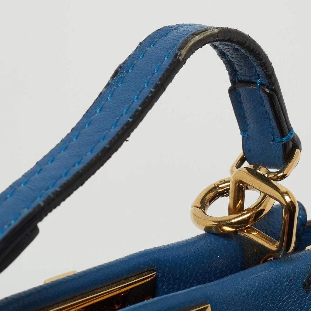 Fendi Powdered Blue Leather Micro Peekaboo Bag 商品