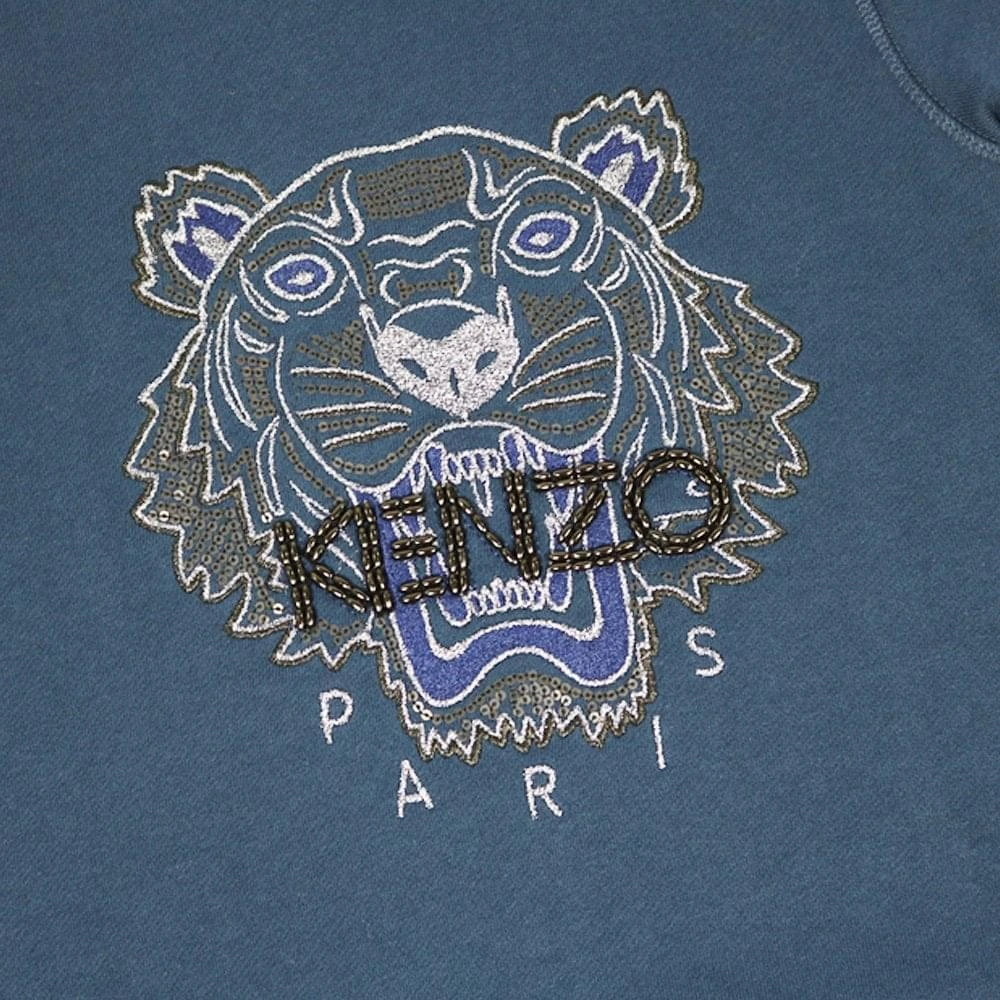 商品Kenzo|Tiger Jg 13 Dress Navy,价格¥531,第2张图片详细描述