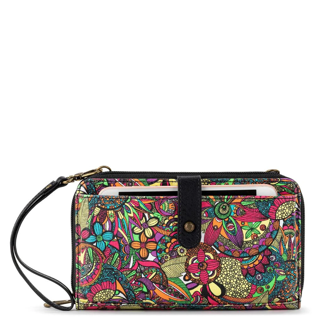 商品Sakroots|Artist Circle Large Smartphone Crossbody,价格¥316,第1张图片