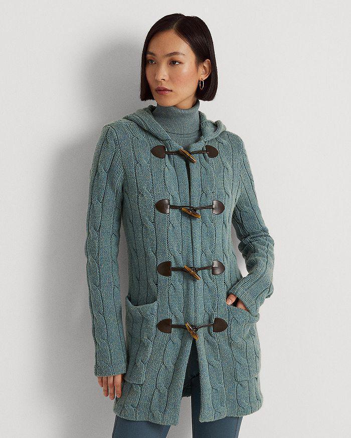 商品Ralph Lauren|Hooded Sweater Coat,价格¥2941,第6张图片详细描述