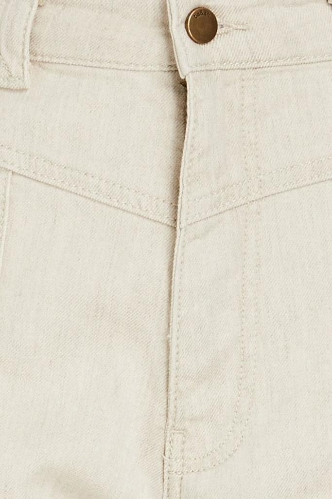 Curious cotton-blend twill straight-leg pants商品第4张图片规格展示