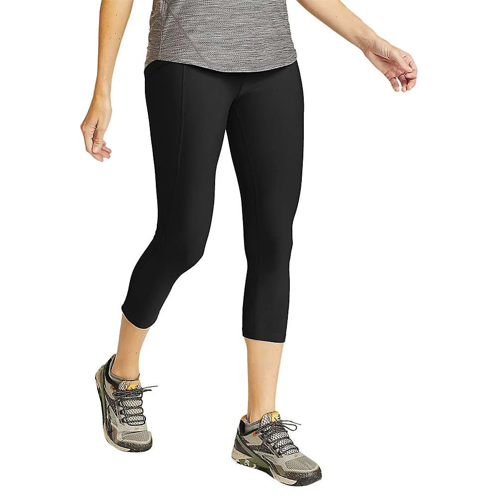 商品Eddie Bauer|Eddie Bauer Motion Women's High Rise Trail Tight Capri,价格¥659,第4张图片详细描述