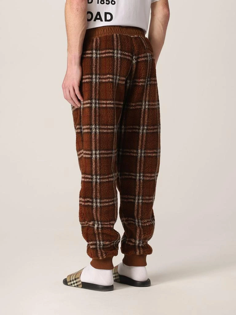 商品Burberry|Burberry check fleece jogging pants,价格¥2528,第3张图片详细描述