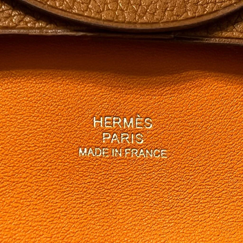 商品[二手商品] Hermes|Hermès Bastia  Leather Wallet  (Pre-Owned),价格¥2286,第4张图片详细描述