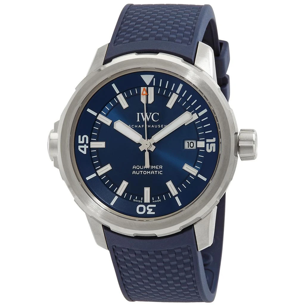 商品[二手商品] IWC Schaffhausen|Pre-owned IWC Aquatimer Automatic Blue Dial Mens Watch IW328801,价格¥29953,第1张图片