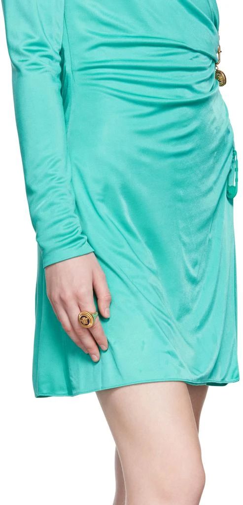 Gold & Blue Medusa Biggie Ring 商品