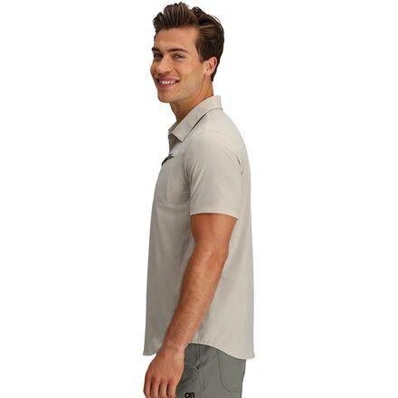 商品Outdoor Research|Astroman Short-Sleeve Sun Shirt - Men's,价格¥379,第2张图片详细描述