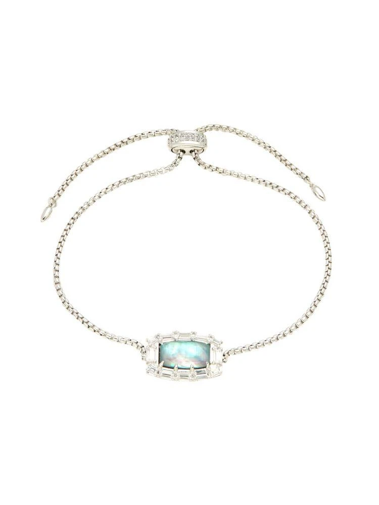 商品Nadri|Gris Clear Quartz and Crystal Bolo Bracelet,价格¥190,第1张图片