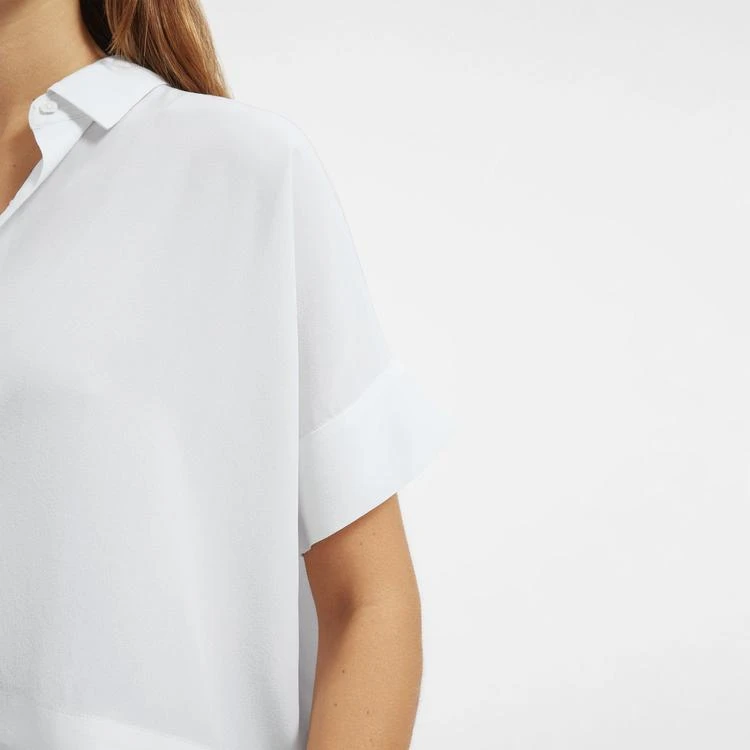 商品Everlane|真丝短袖衬衣,价格¥509-¥523,第5张图片详细描述