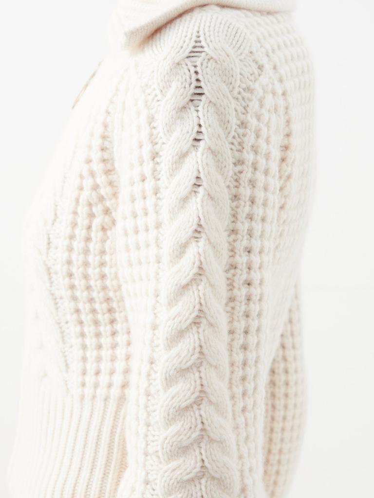 Cosmic cashmere zipped sweater商品第3张图片规格展示