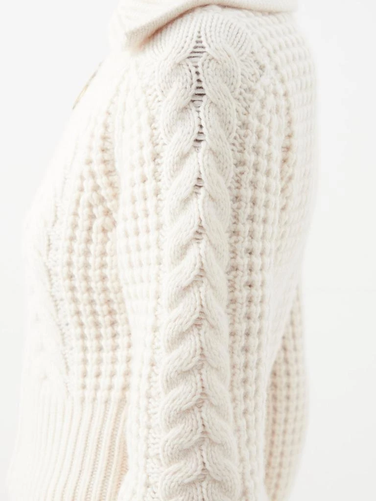 商品Zimmermann|Cosmic cashmere zipped sweater,价格¥6001,第3张图片详细描述