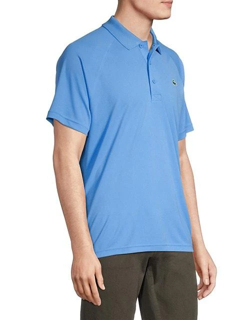 商品Lacoste|Short-Sleeve Polyester Polo Shirt,价格¥517,第4张图片详细描述