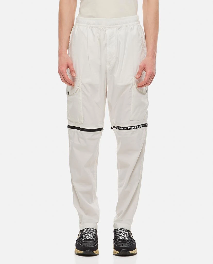 商品Stone Island|STRETCH COTTON CARGO PANTS,价格¥3528,第1张图片