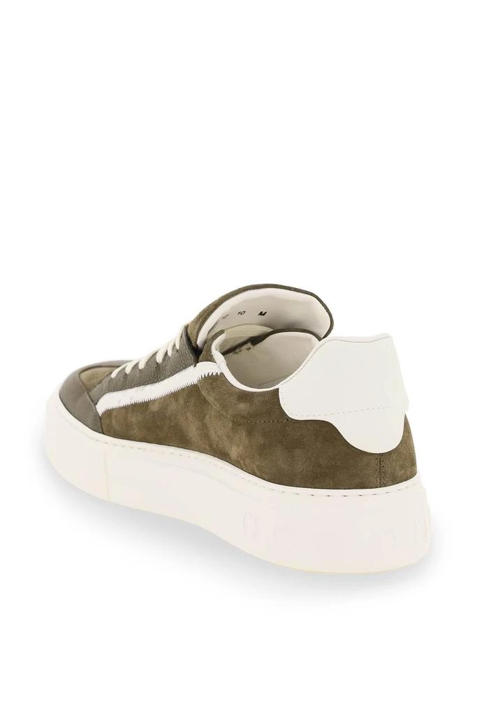 商品Salvatore Ferragamo|Salvatore ferragamo suede leather gancini sneakers,价格¥4498,第3张图片详细描述