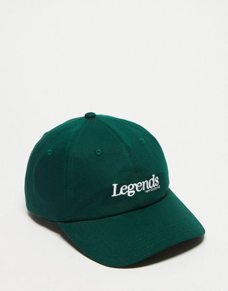 商品New Balance|New Balance legends cap in off nightwatch green,价格¥192,第1张图片