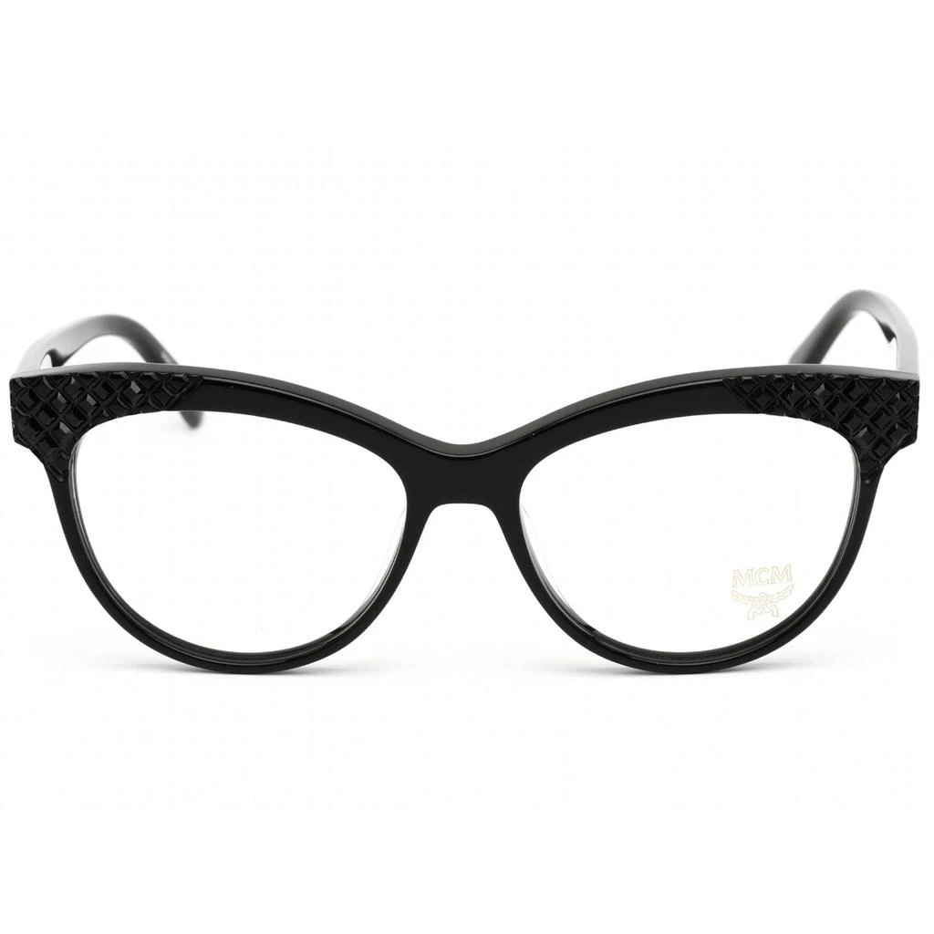 商品MCM|MCM Women's Eyeglasses - Clear Demo Lens Black Cat Eye Shape Frame | MCM2643R 001,价格¥402,第2张图片详细描述