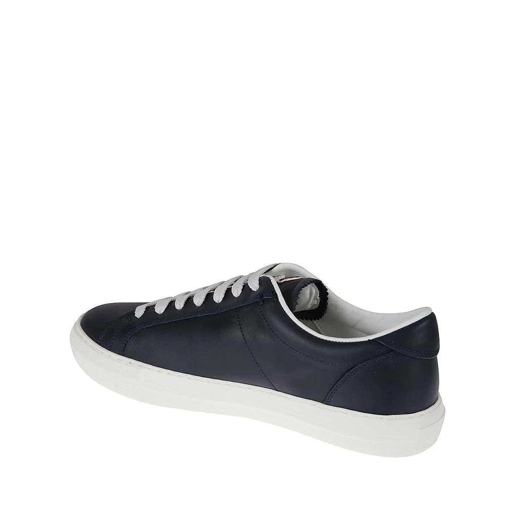 商品Moncler|Moncler Monaco Leather Sneakers,价格¥2285,第3张图片详细描述