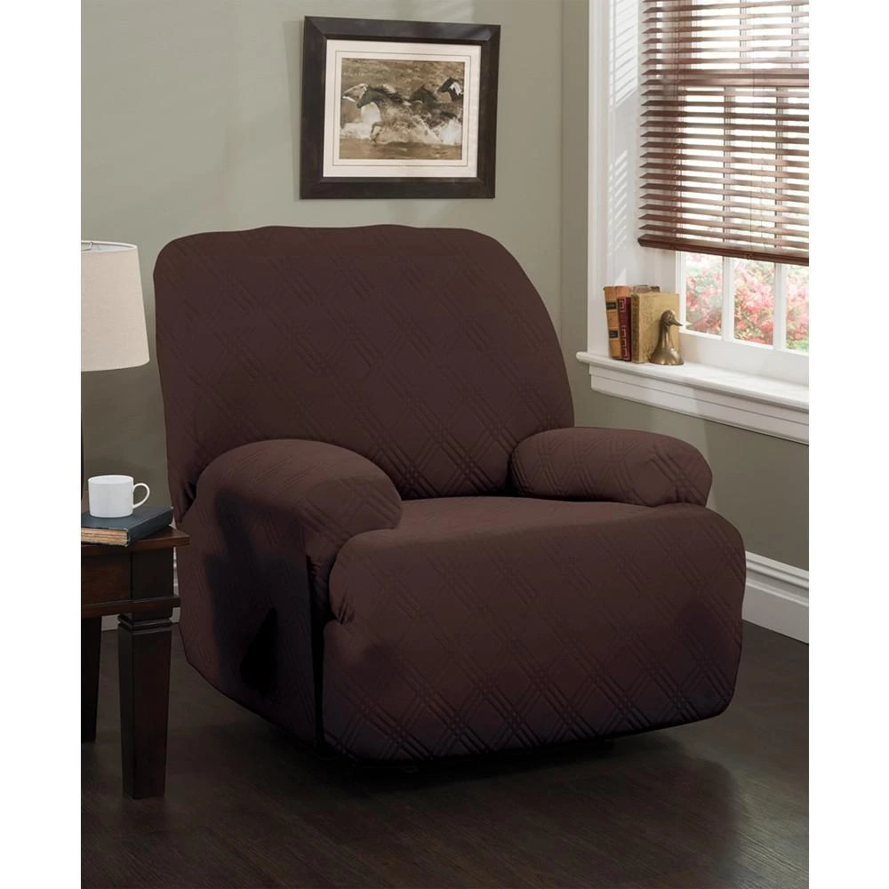 商品P/Kaufmann Home|Stretch Sensations Double Diamond Jumbo Recliner Cover,价格¥479,第1张图片
