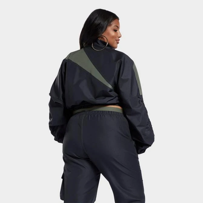 Women's Reebok Cardi B Woven Satin Jacket (Plus Size) 商品