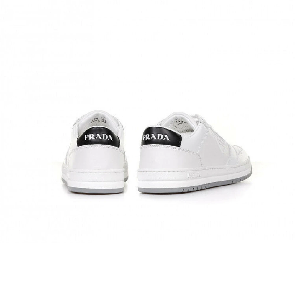PRADA 女士白色皮革系带休闲运动鞋 1E790M-3LJ6-F097W 商品