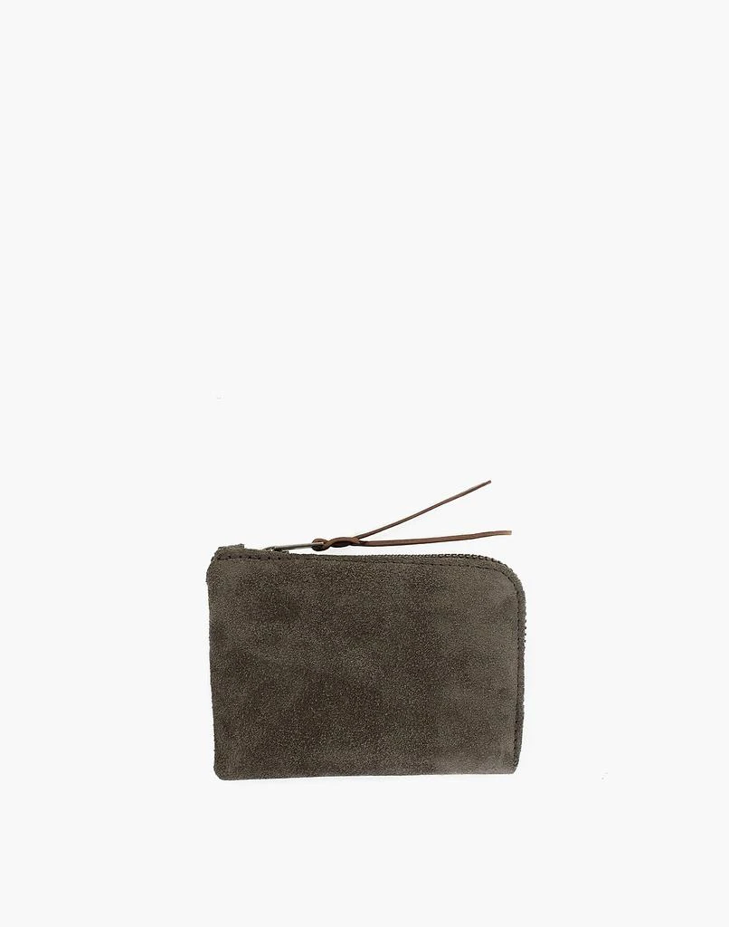 商品Madewell|MAKR Suede Zip Slim Wallet,价格¥1261,第1张图片