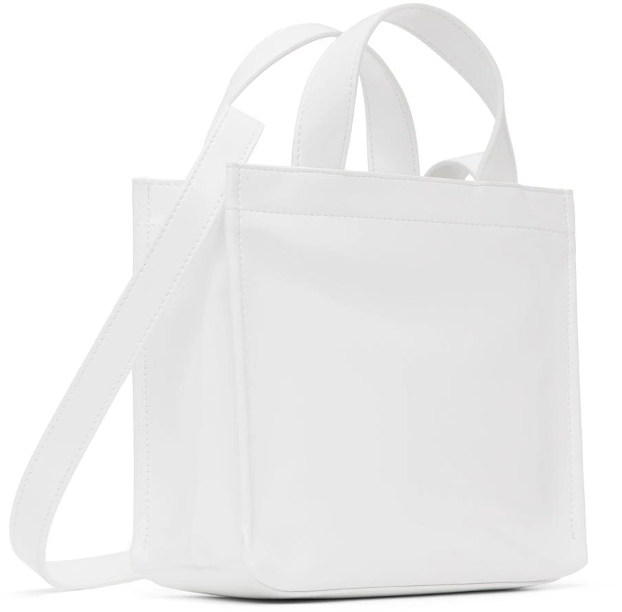 商品Acne Studios|White Mini Shopper Tote,价格¥3504,第3张图片详细描述