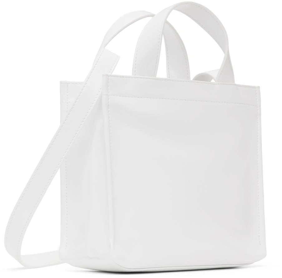 商品Acne Studios|White Mini Shopper Tote,价格¥3698,第3张图片详细描述