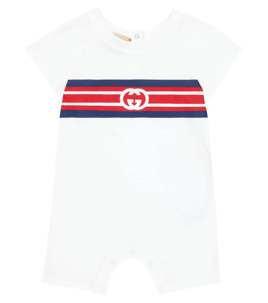 商品Gucci|Baby printed cotton bodysuit,价格¥1709,第1张图片