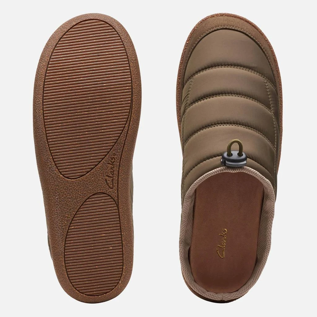 商品Clarks|CLARKS MEN'S PILTON MULES - DARK OLIVE,价格¥280,第3张图片详细描述