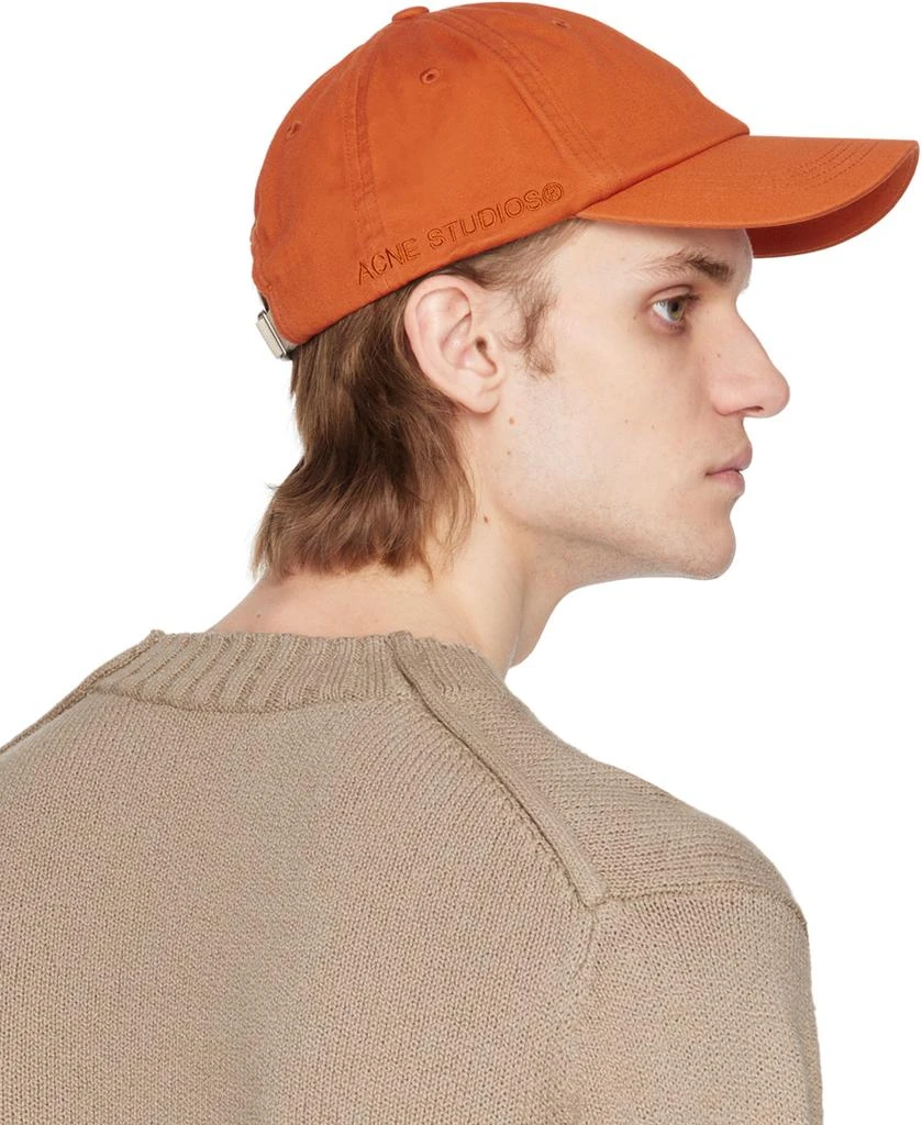 商品Acne Studios|Orange Baseball Cap,价格¥345,第3张图片详细描述