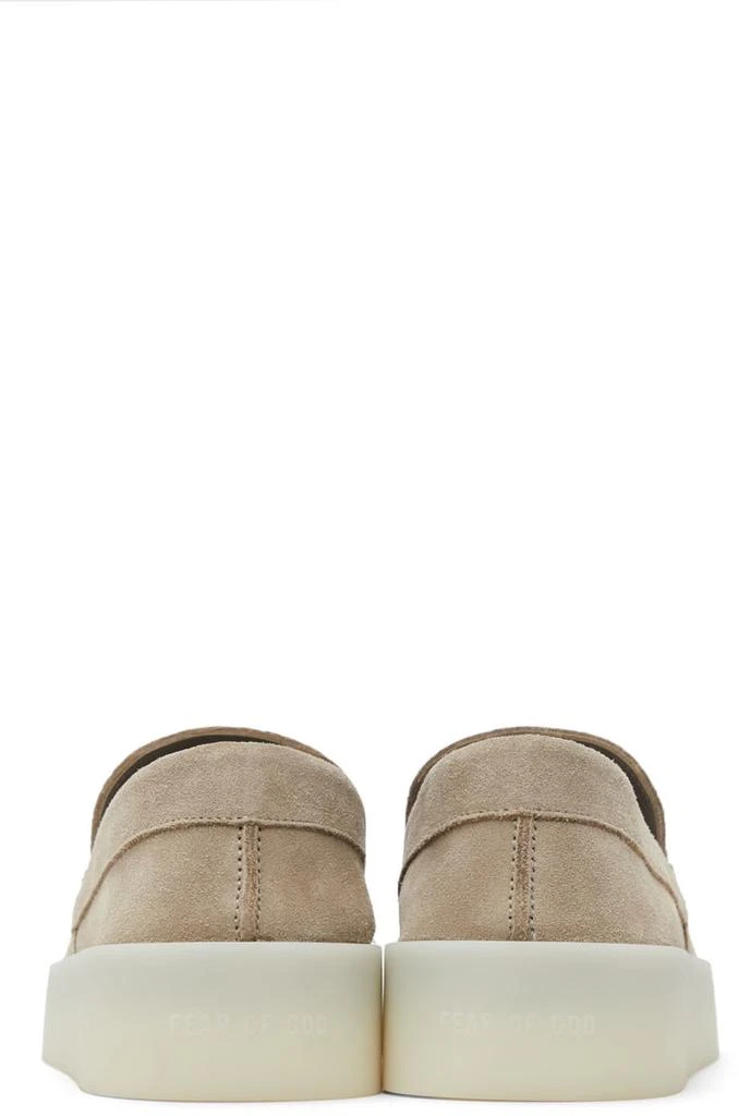 商品Fear of god|Beige Suede 'The Loafer' Loafers,价格¥5209,第4张图片详细描述