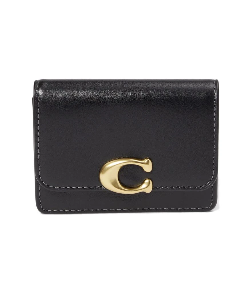 商品Coach|Luxe Refined Calf Leather Bandit Card Case,价格¥587,第1张图片