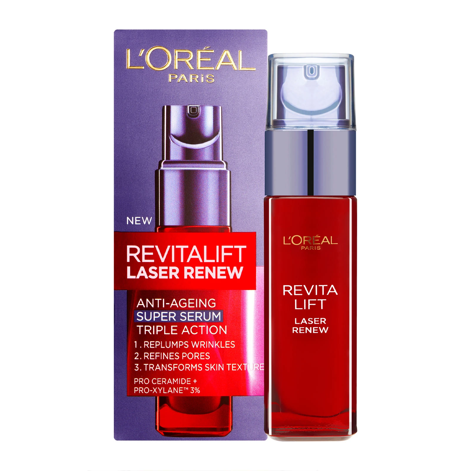 商品L'Oreal Paris|L'Oréal Paris 欧莱雅 复颜光学嫩肤焕活精华液 30ml,价格¥314,第1张图片