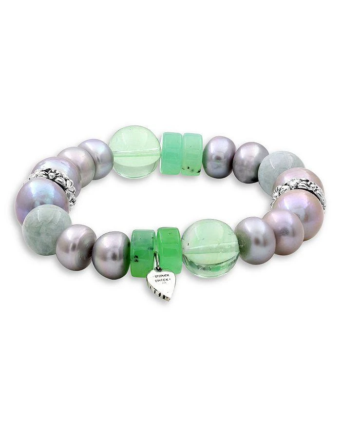 商品Stephen Dweck|Sterling Silver Terraquatic Multi-Gemstone Stretch Bracelet,价格¥3703,第3张图片详细描述