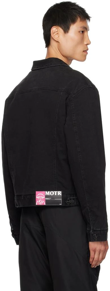 商品Members of the Rage|Black Padded Denim Jacket,价格¥2786,第3张图片详细描述