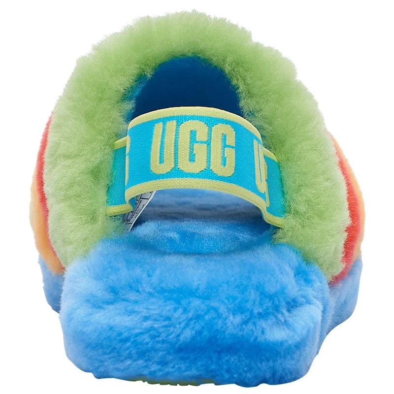 商品UGG|UGG Fluff Yeah Slide - Girls' Grade School,价格¥314,第3张图片详细描述