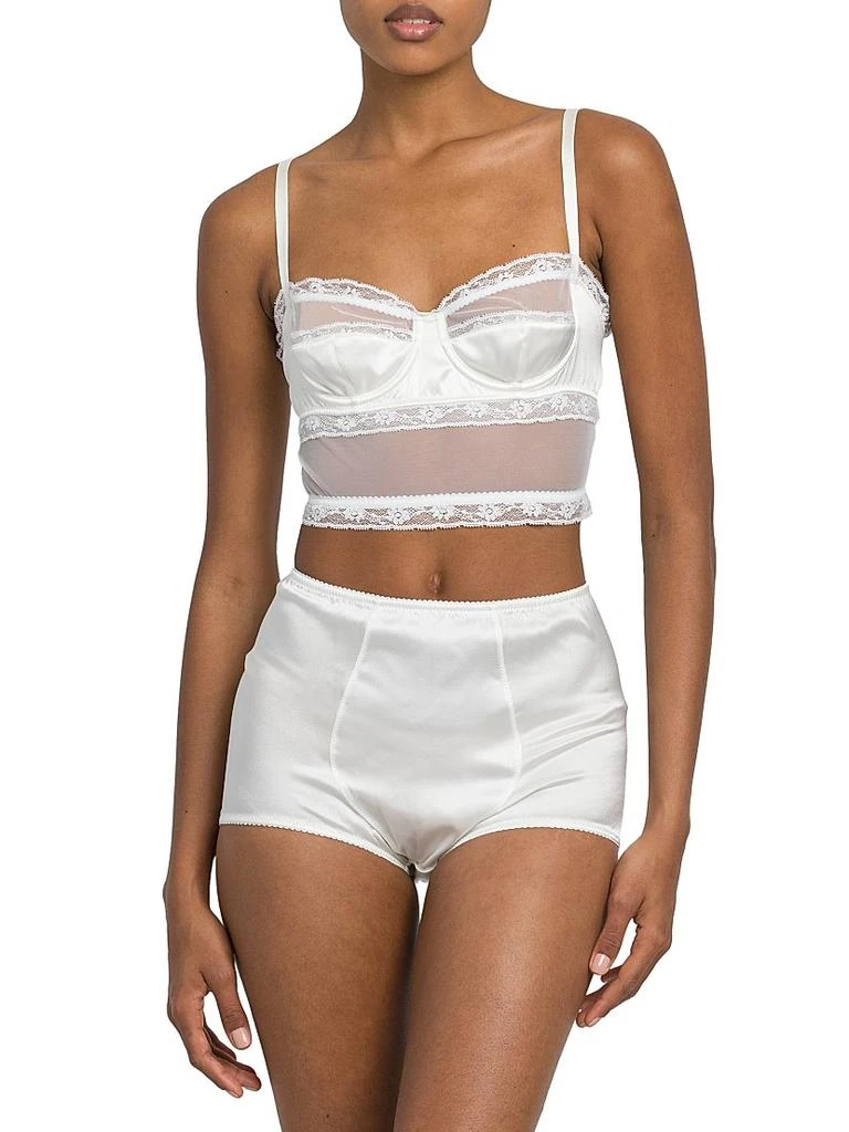商品Dolce & Gabbana|Lace Bustier Top,价格¥3496,第3张图片详细描述
