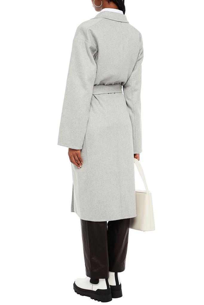 Belted wool and cashmere-blend felt coat商品第1张图片规格展示