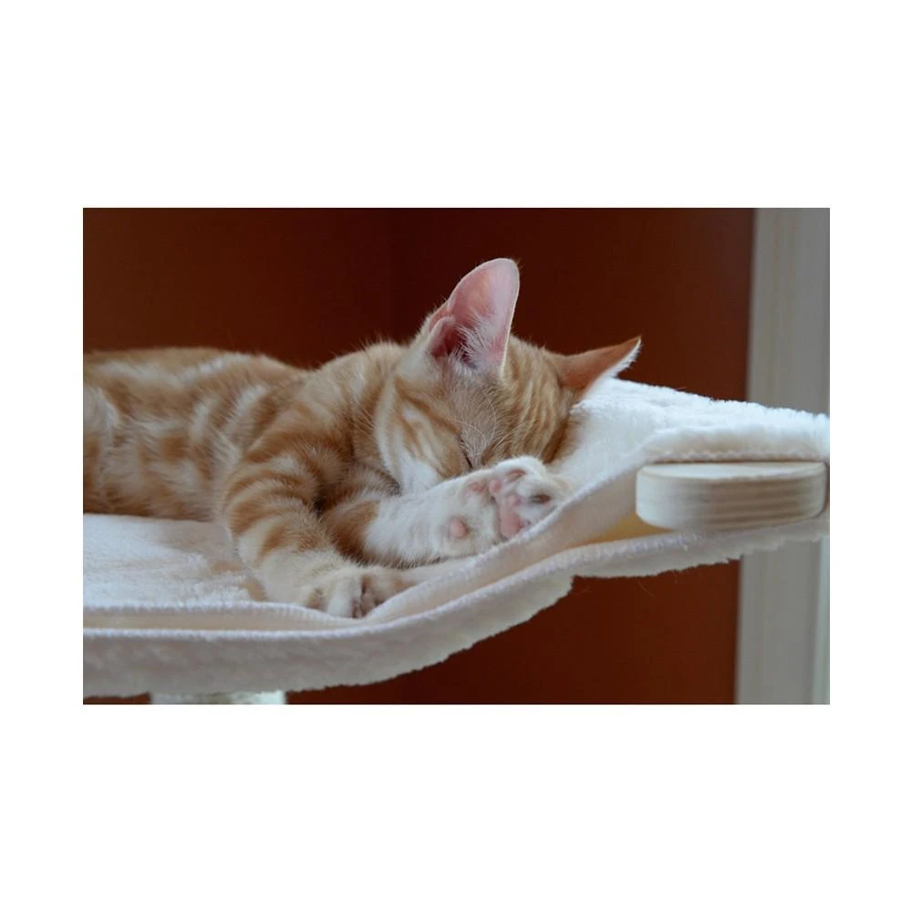 54" Real Wood Premium Scots Pine, 3-Level Cat Tree With Perch & Condo 商品