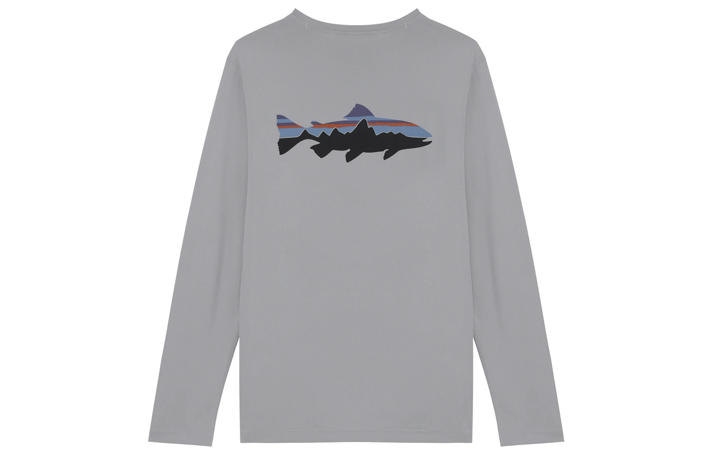 商品[国内直发] Patagonia|patagonia巴塔哥尼亚 防晒飞钓C1速干印花圆领长袖T恤 男款,价格¥866,第3张图片详细描述
