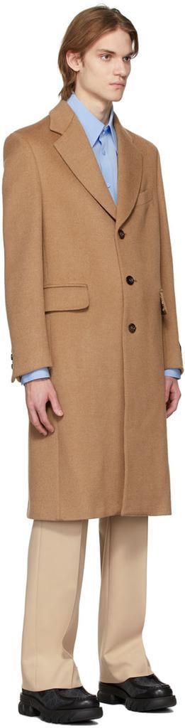 商品Gucci|Tan Camel Coat,价格¥32009,第4张图片详细描述