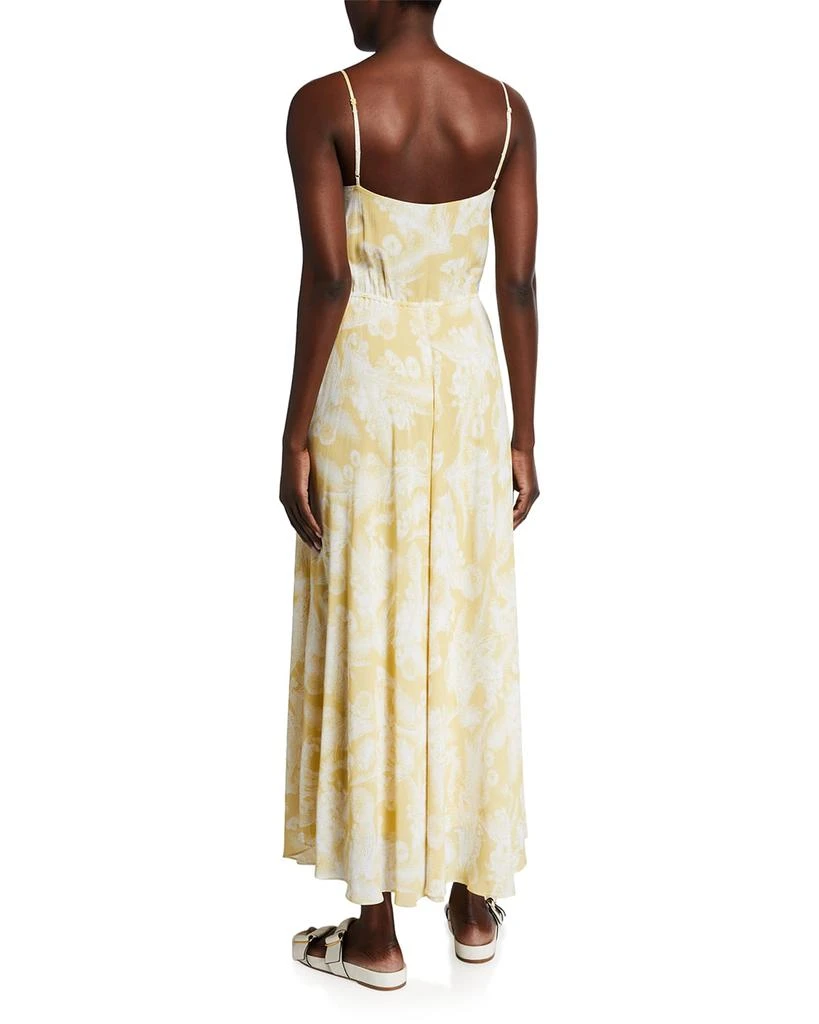 商品Vince|Wheat Twist-Knot Drape Maxi Dress,价格¥526,第2张图片详细描述