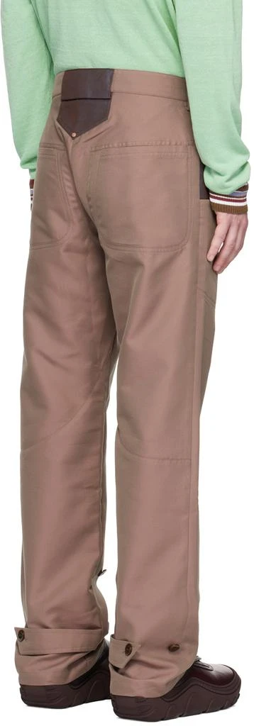 商品Kiko Kostadinov|Brown McNamara Trousers,价格¥2014,第3张图片详细描述