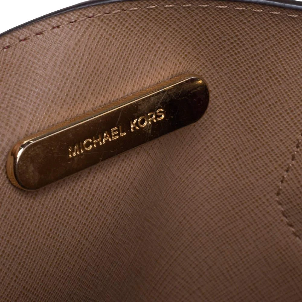 Michael Kors Burgundy Grained Leather Large Mercer Tote 商品