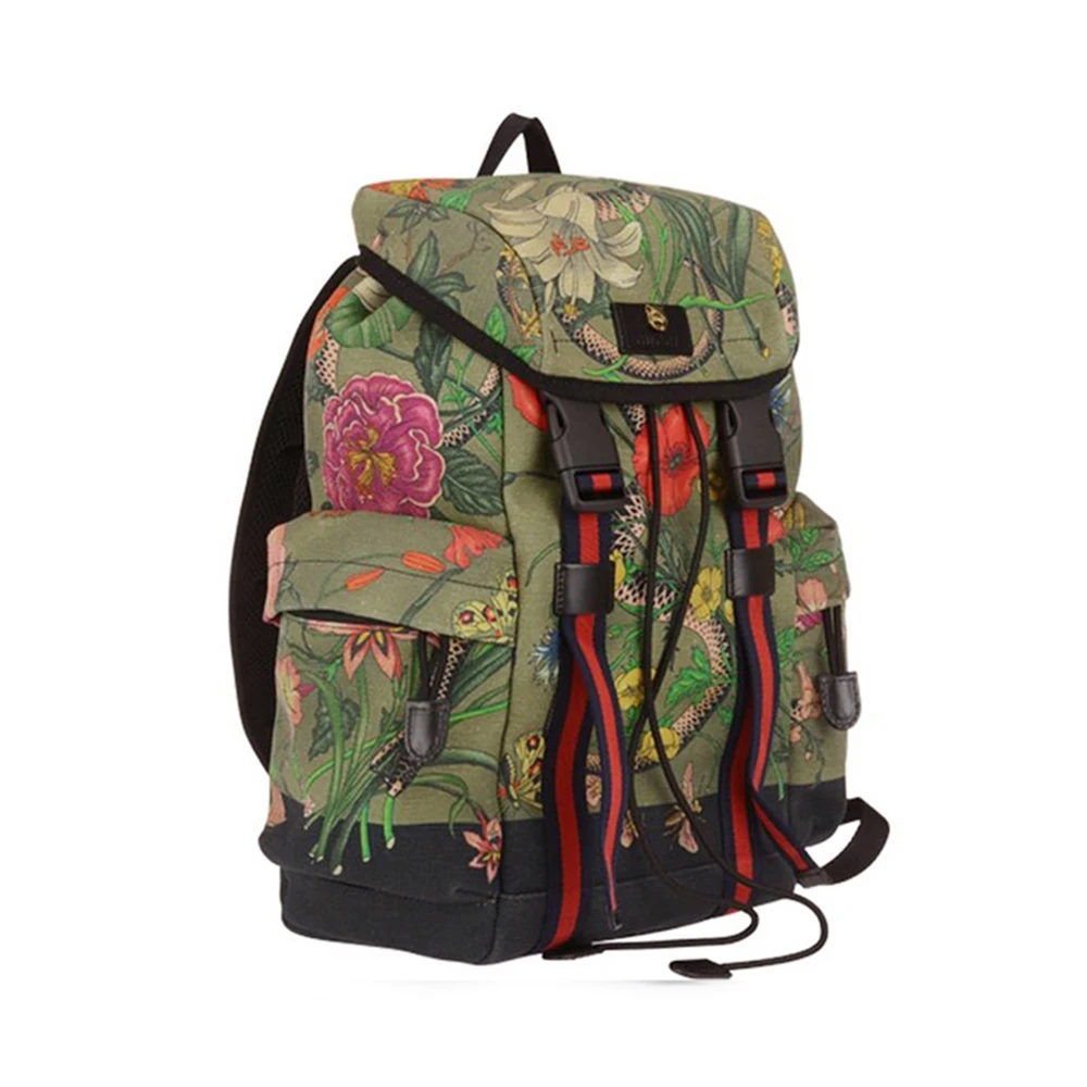 GUCCI 军绿色男士双肩包 478327-9LNAX-3774 商品