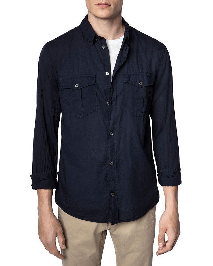 商品Zadig&Voltaire|Thibaut Cotton Shirt,价格¥1203,第3张图片详细描述